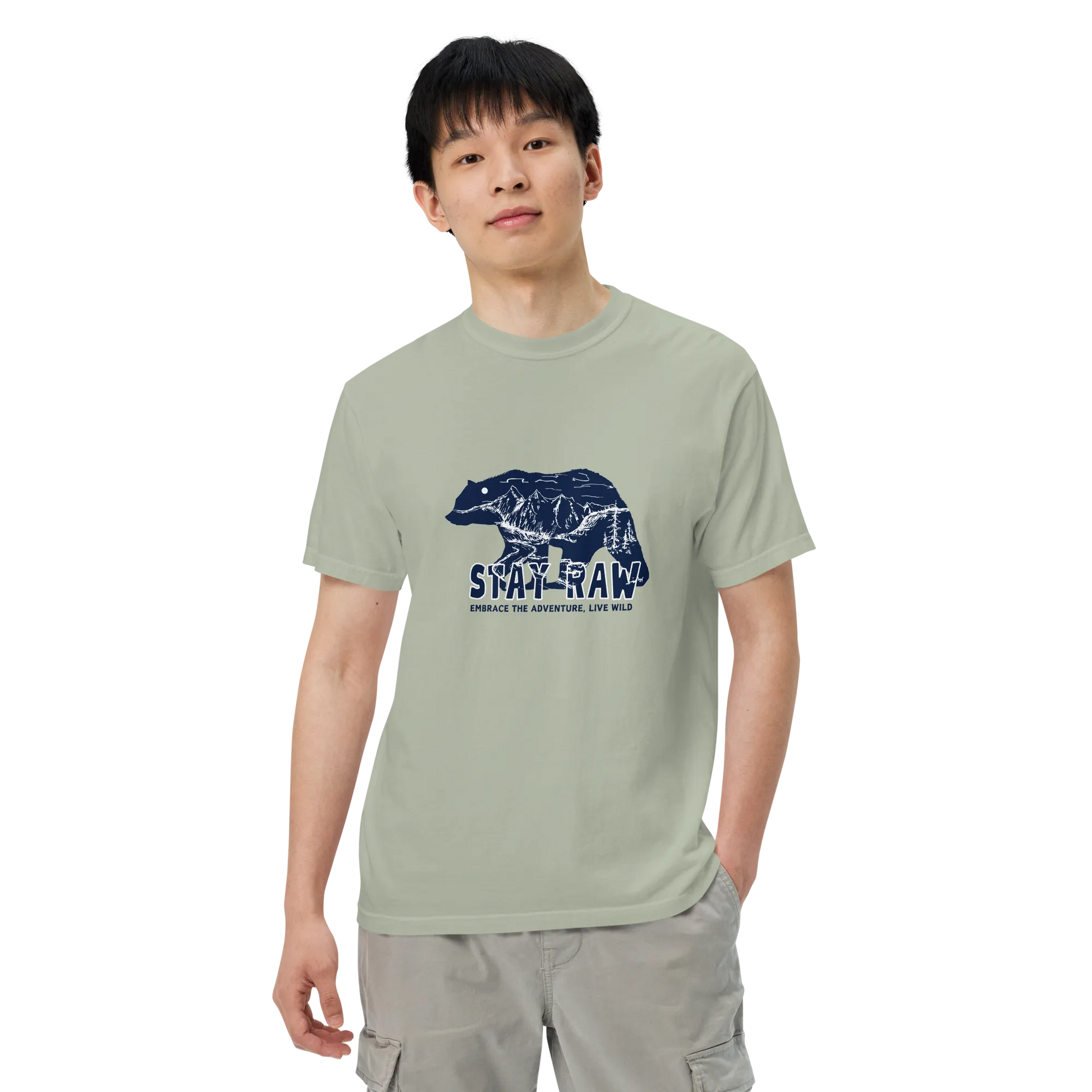 Stay Raw Graphic T-Shirt