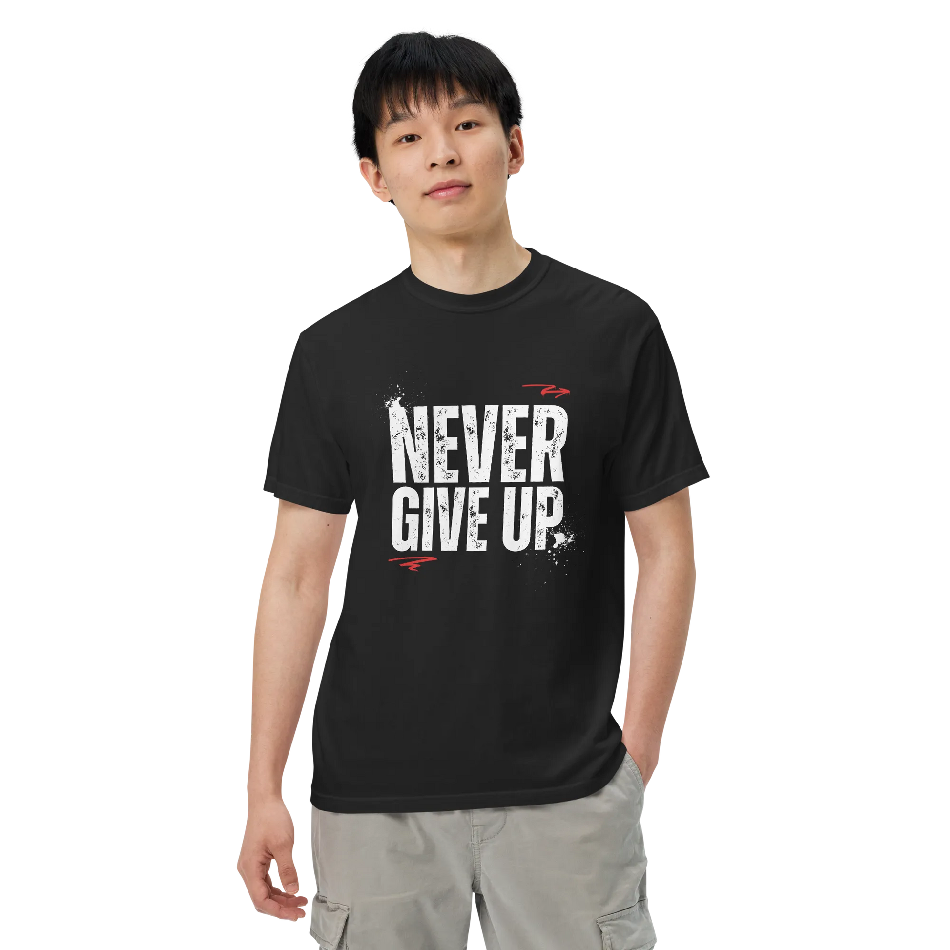 Never Give Up T-Shirt