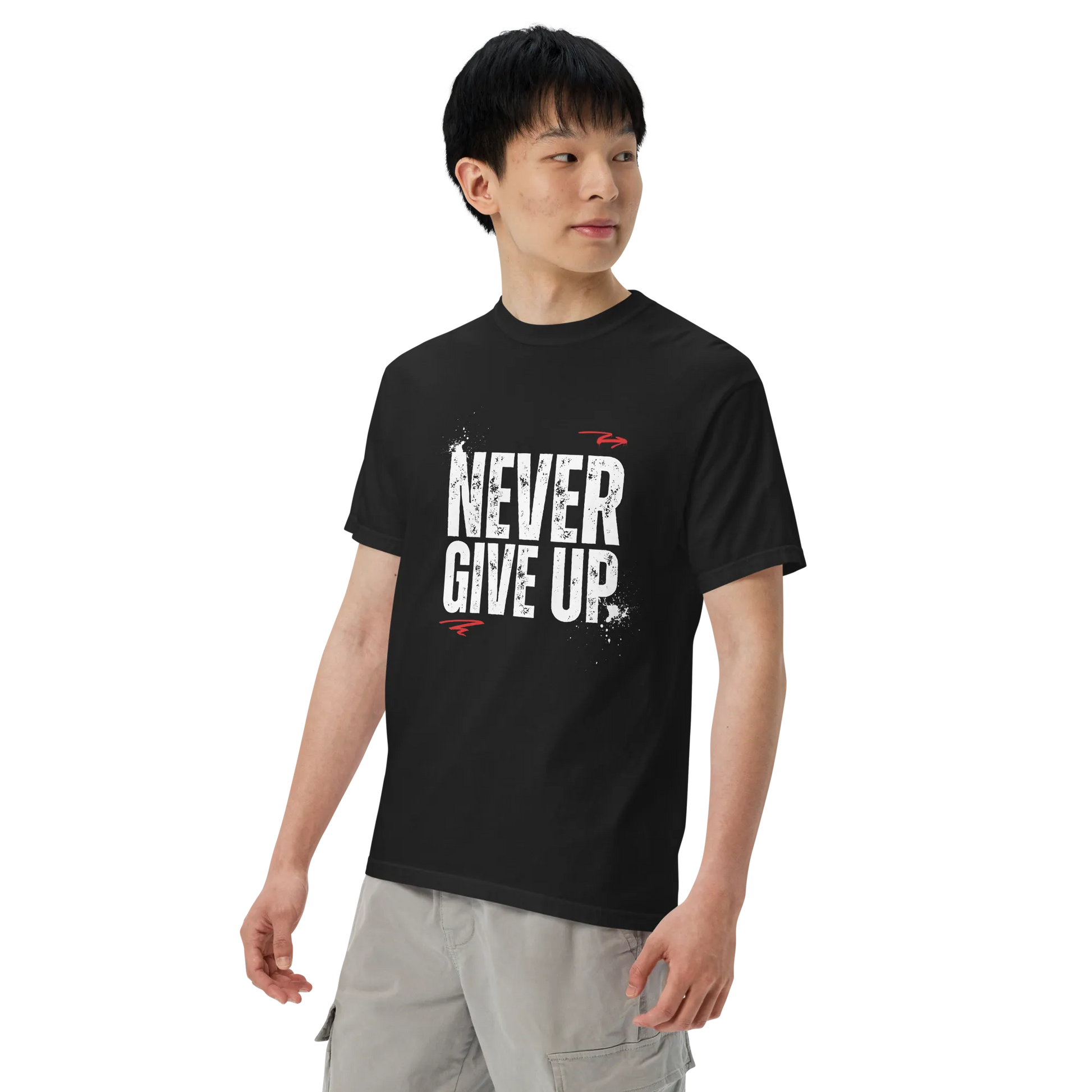 Never Give Up T-Shirt