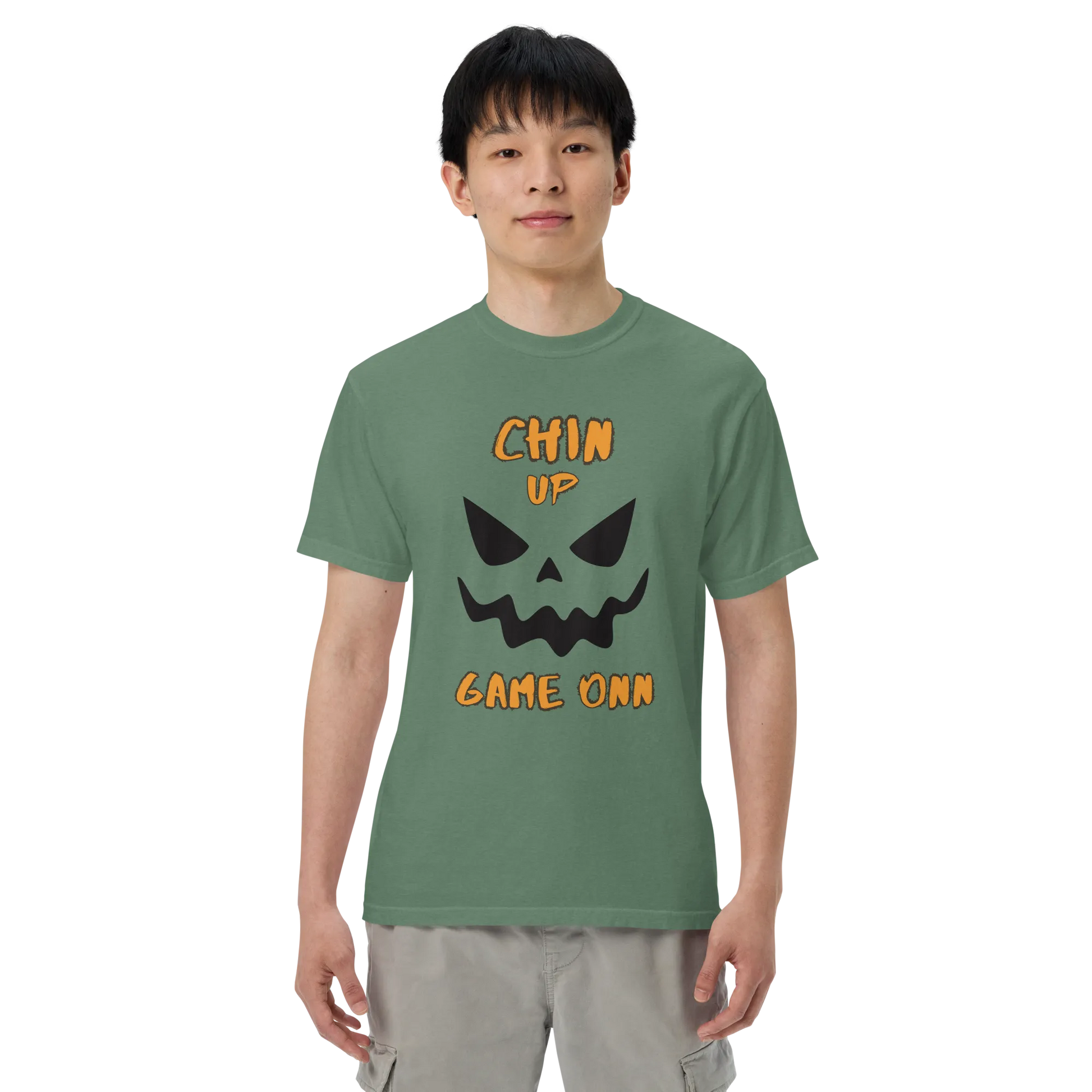 Chin Up Game On T-Shirt