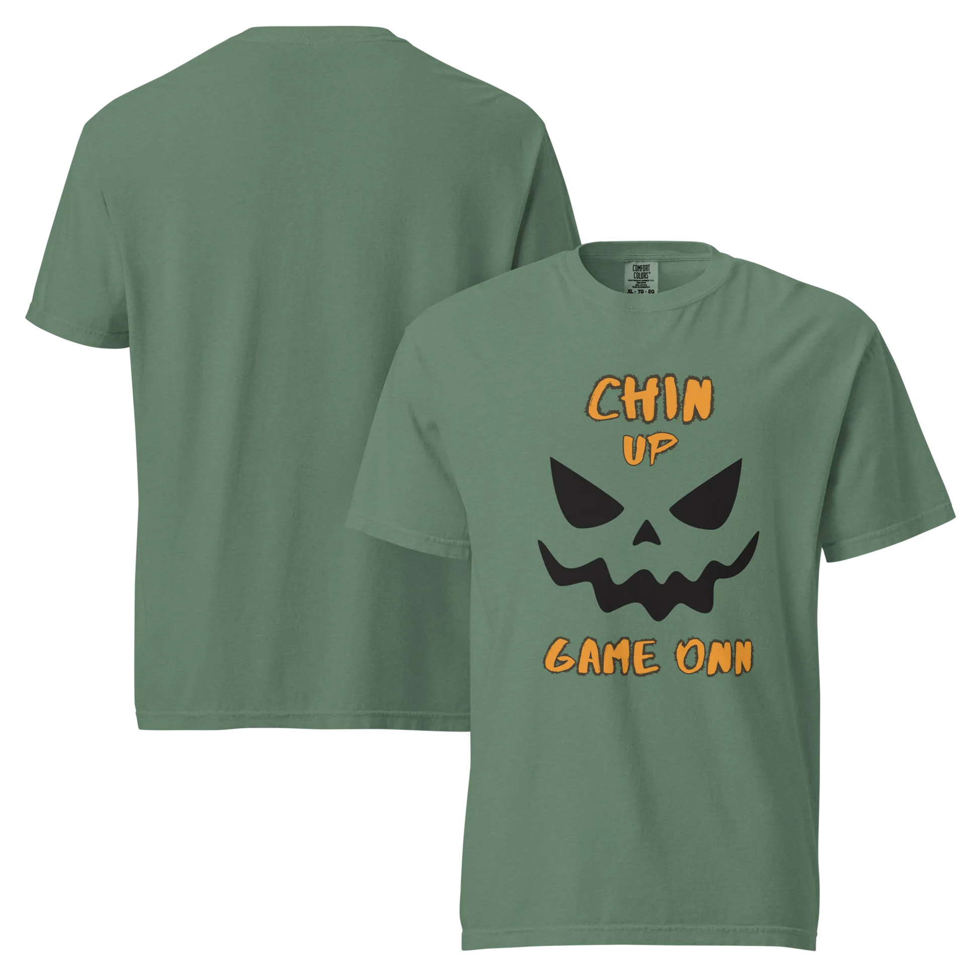 Chin Up Game On T-Shirt