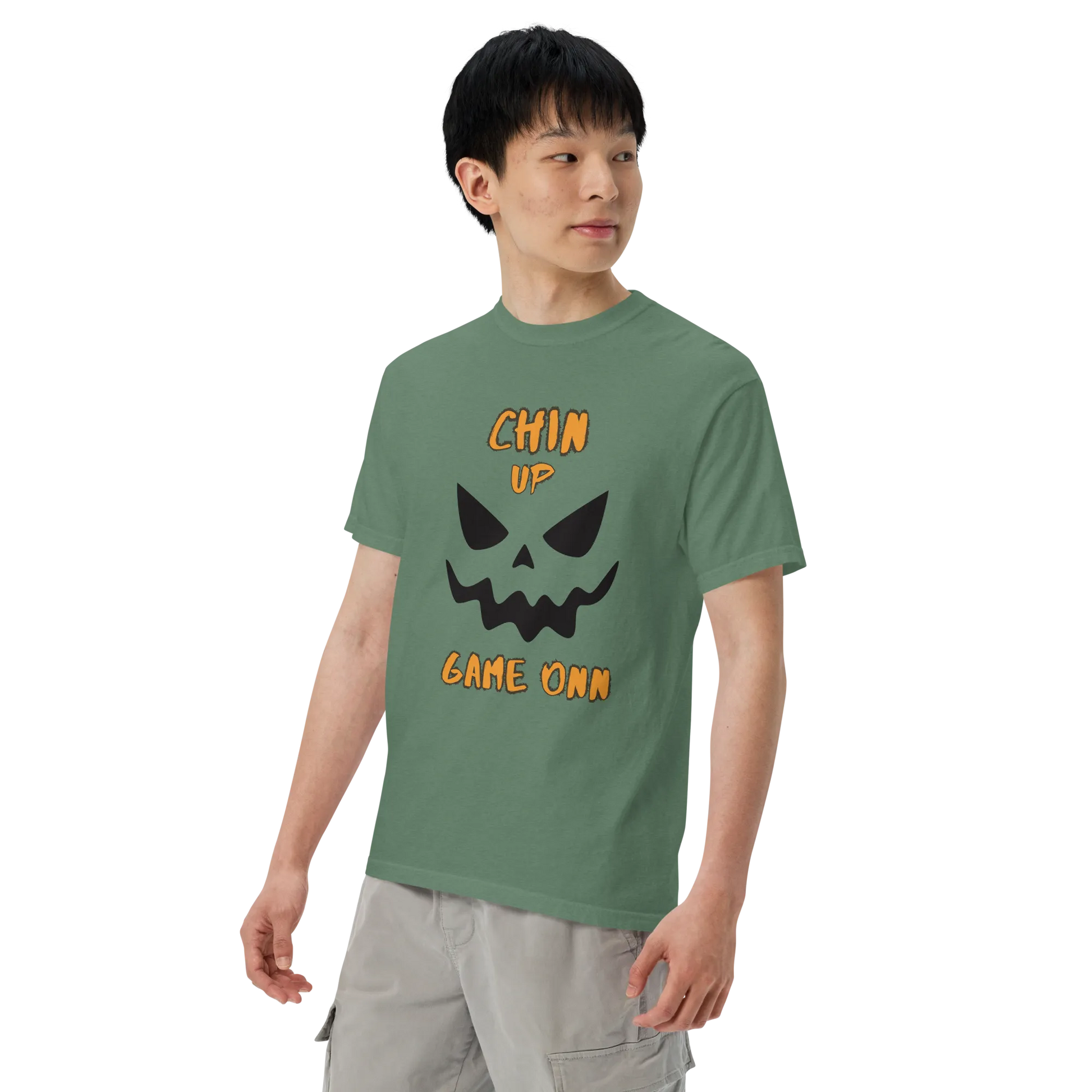 Chin Up Game On T-Shirt