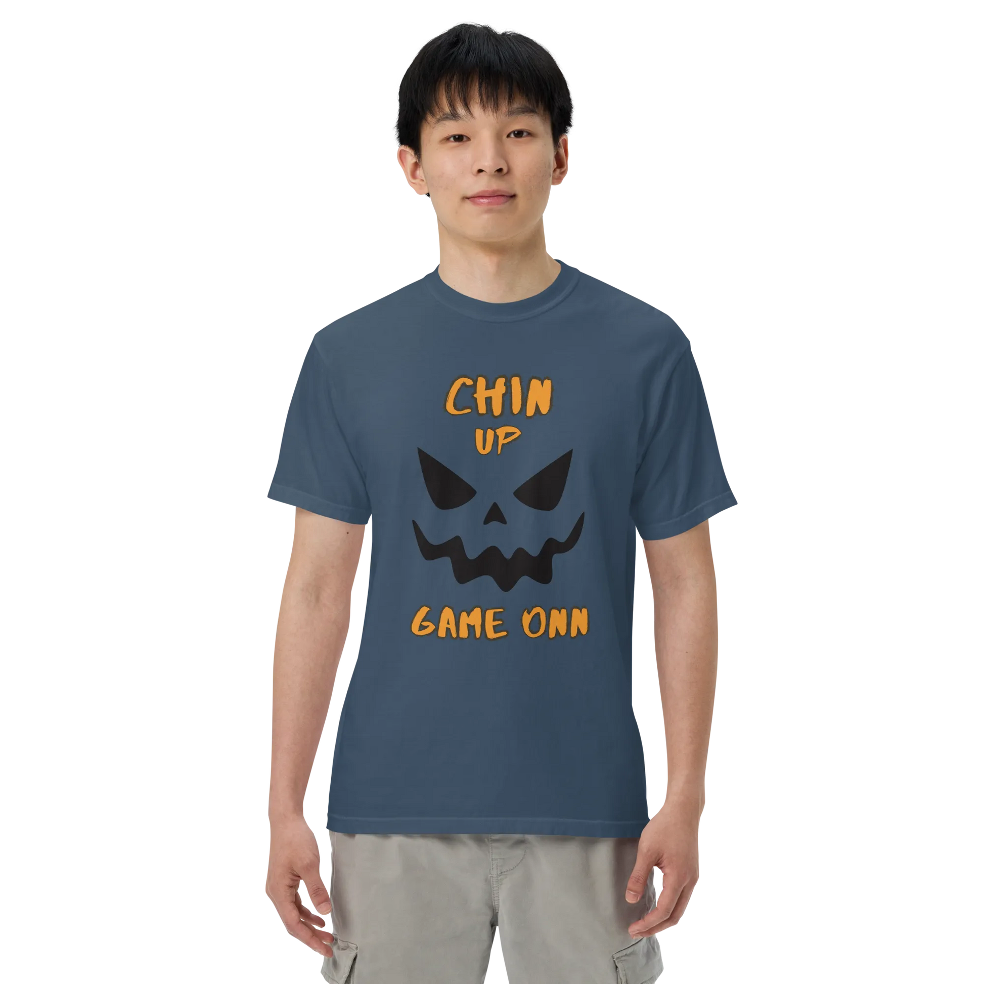 Chin Up Game On T-Shirt
