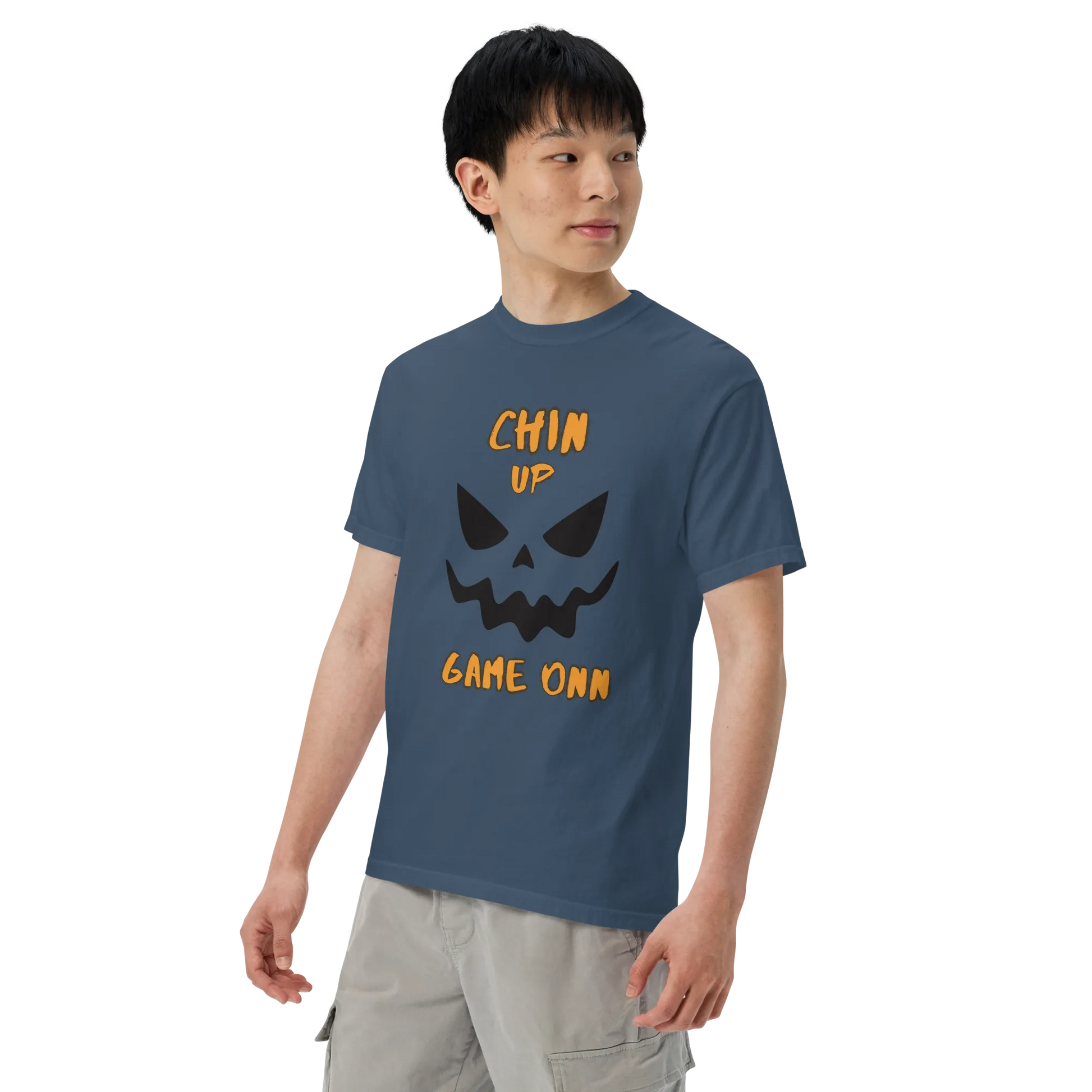 Chin Up Game On T-Shirt
