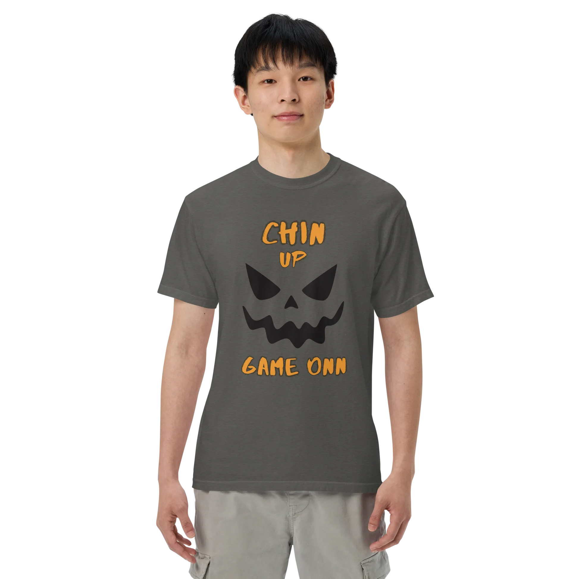 Chin Up Game On T-Shirt