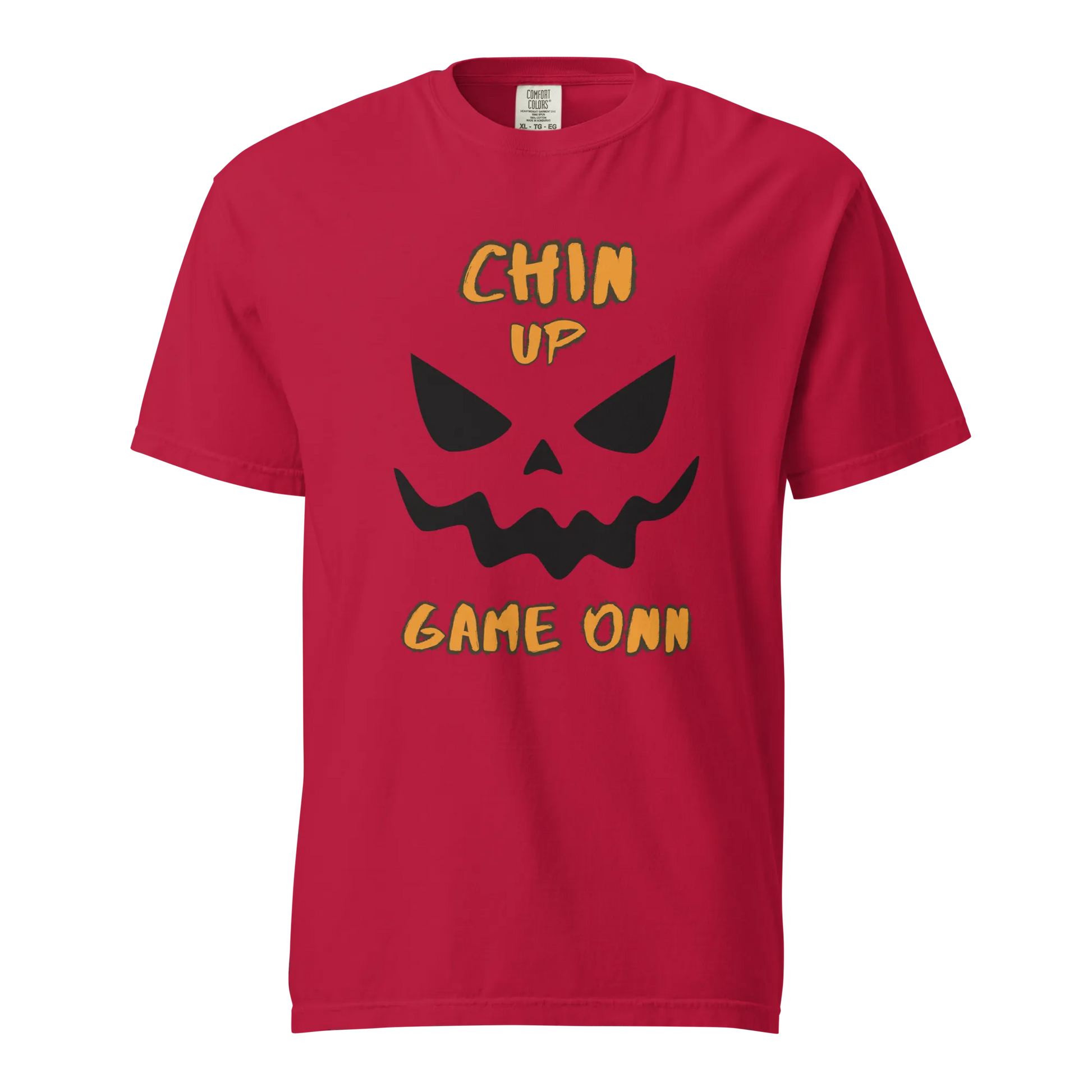 Chin Up Game On T-Shirt