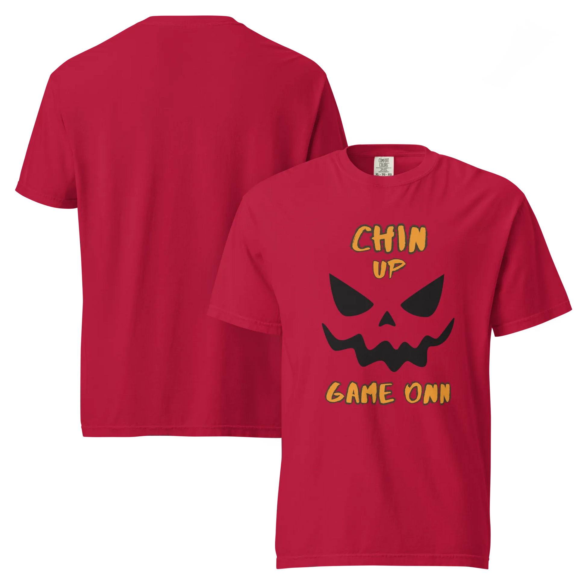 Chin Up Game On T-Shirt