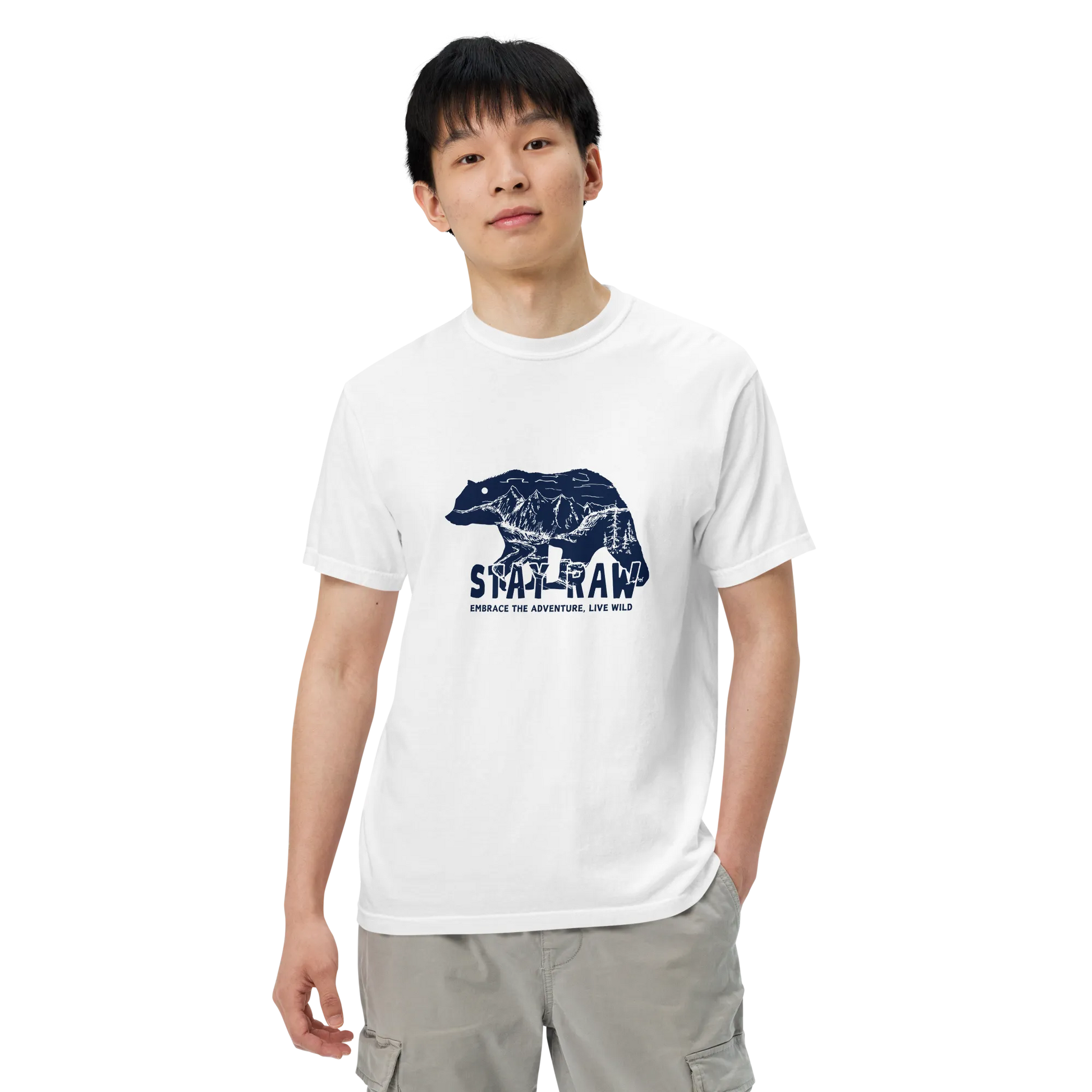Stay Raw Graphic T-Shirt