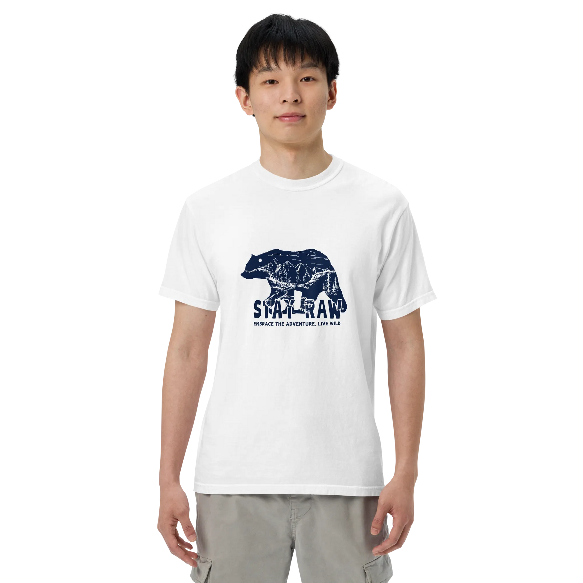 Stay Raw Graphic T-Shirt