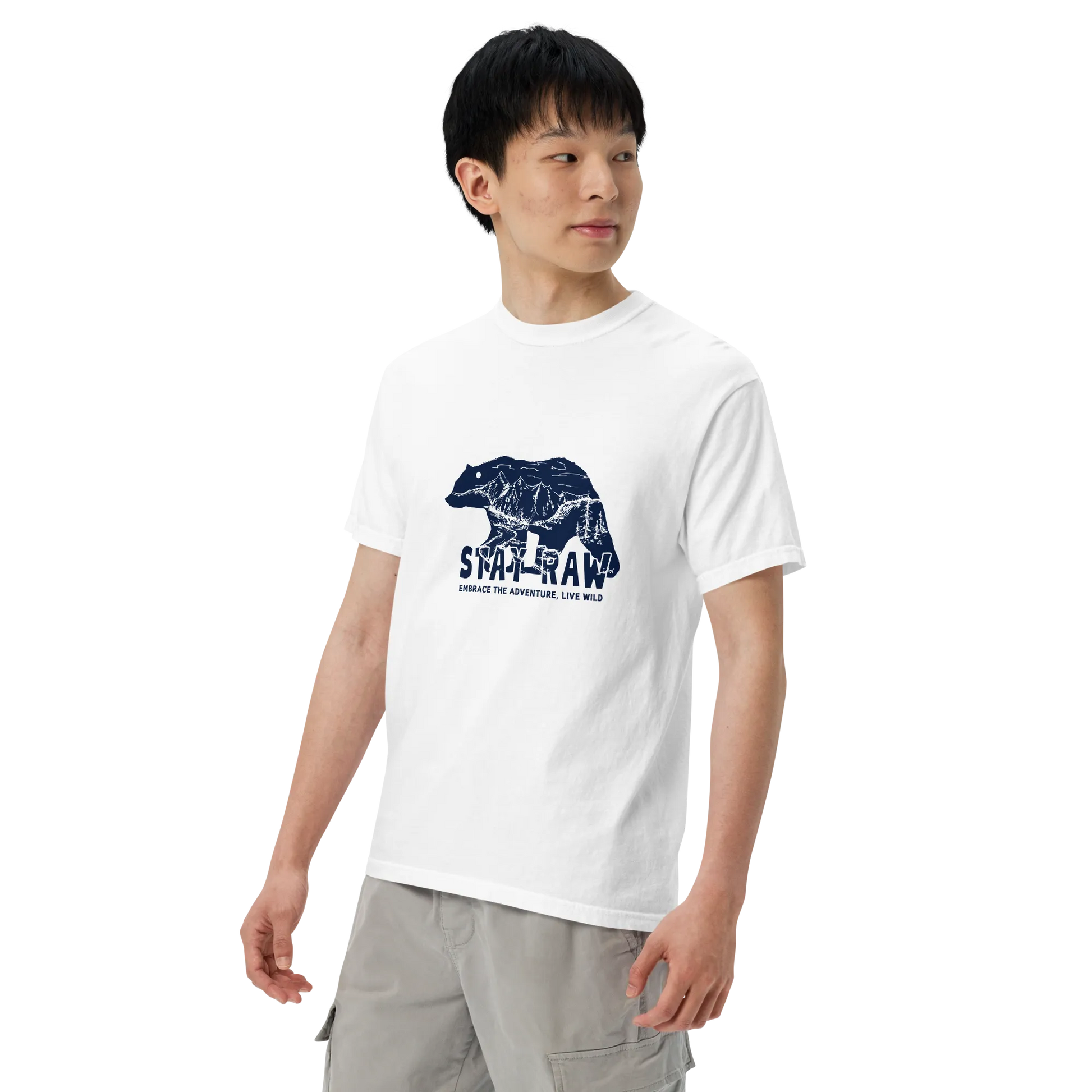 Stay Raw Graphic T-Shirt